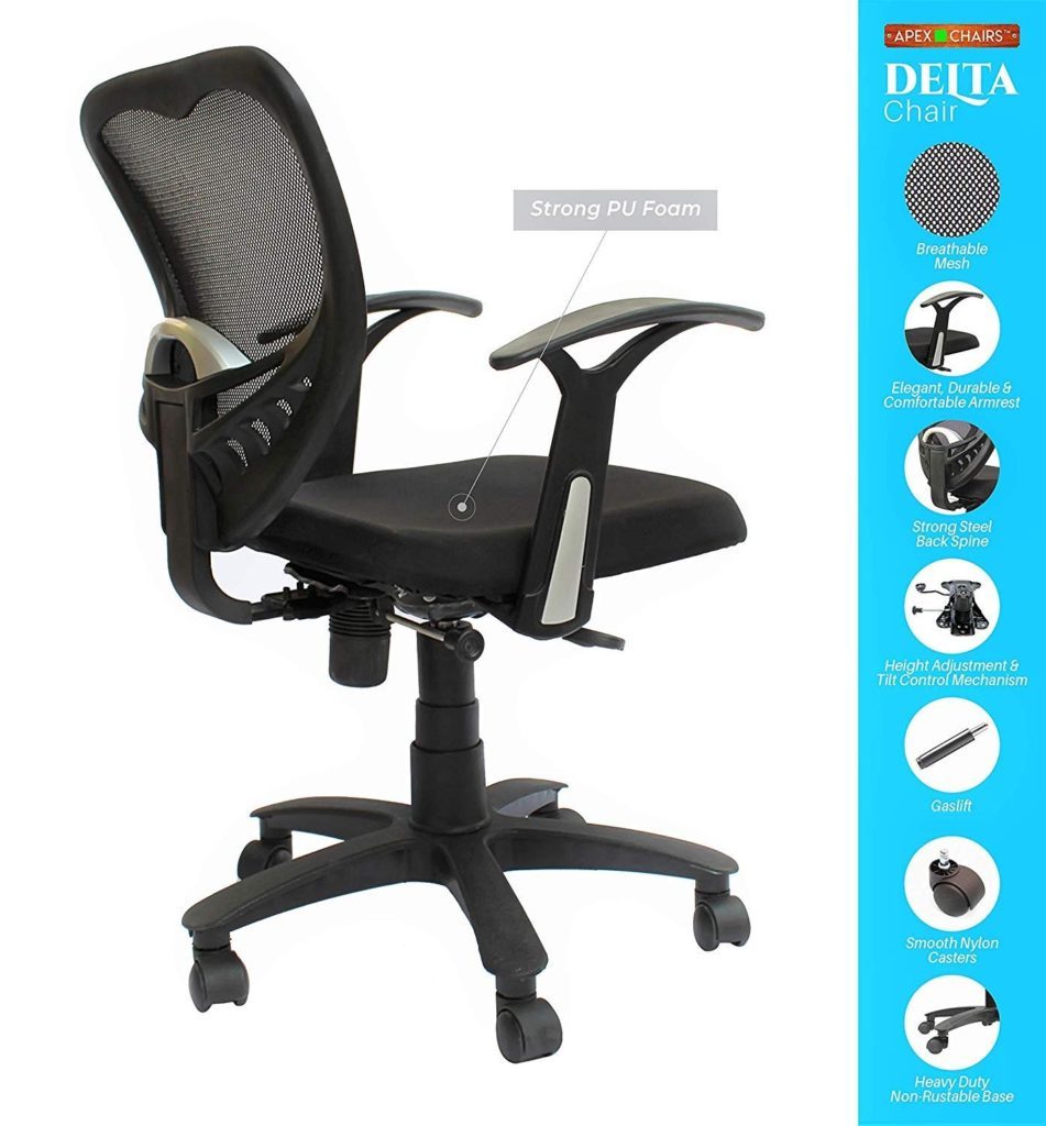 Savya Home Apollo High Back Office Chair