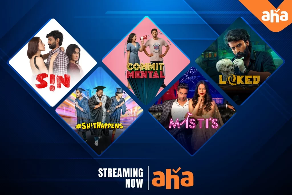 aha best OTT platforms in India