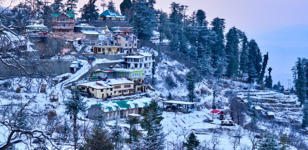 Mall road Shimla, India