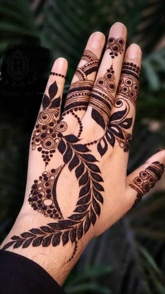 Leafy Mehndi Design | Latest Easy And Simple Mehndi Design | Mehandi ki Design