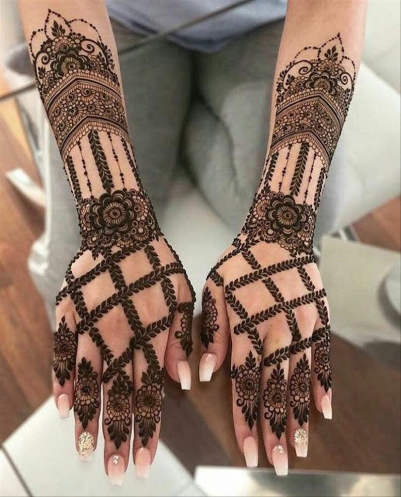 Cross Back Hand Mehndi Design | Latest Easy And Simple Mehndi Design | Mehandi ki Design