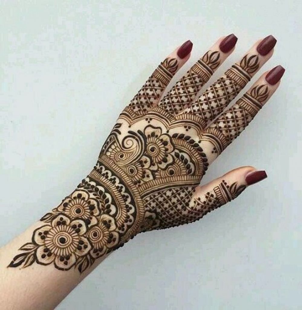 Dark Back Hand Mehndi Design | Latest Easy And Simple Mehndi Design | Mehandi ki Design