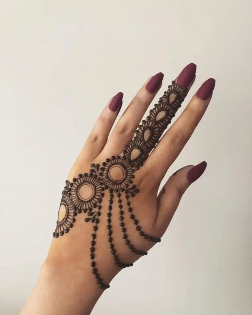 Circles Mehndi Design | Latest Easy And Simple Mehndi Design | Mehandi ki Design