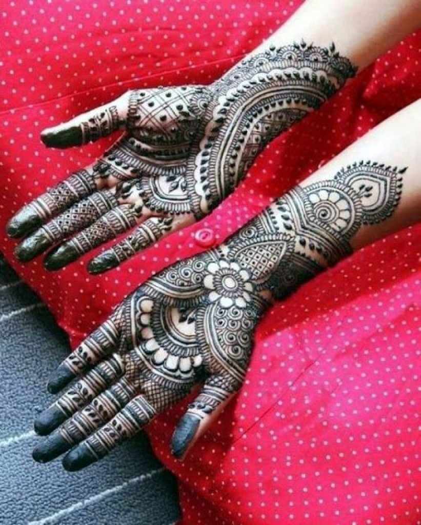 Dark Front Hand Mehndi Design | Latest Easy And Simple Mehndi Design | Mehandi ki Design
