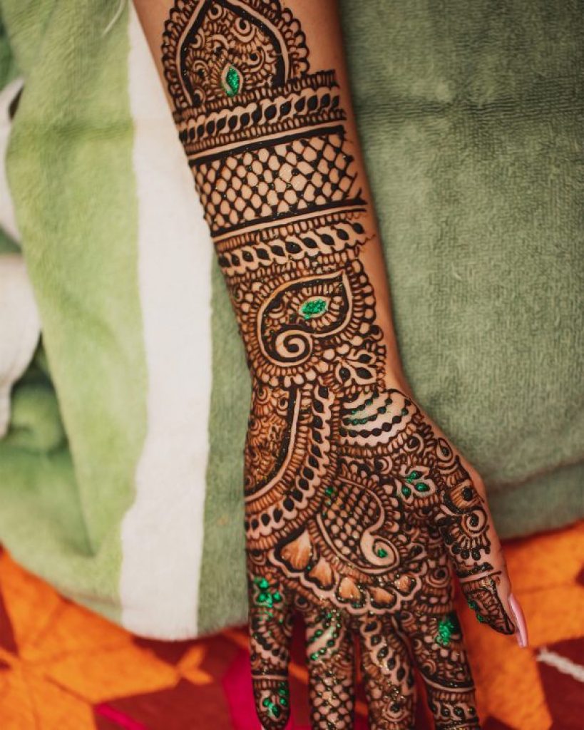 Dark Full Hand Mehndi Design | Latest Easy And Simple Mehndi Design | Mehandi ki Design