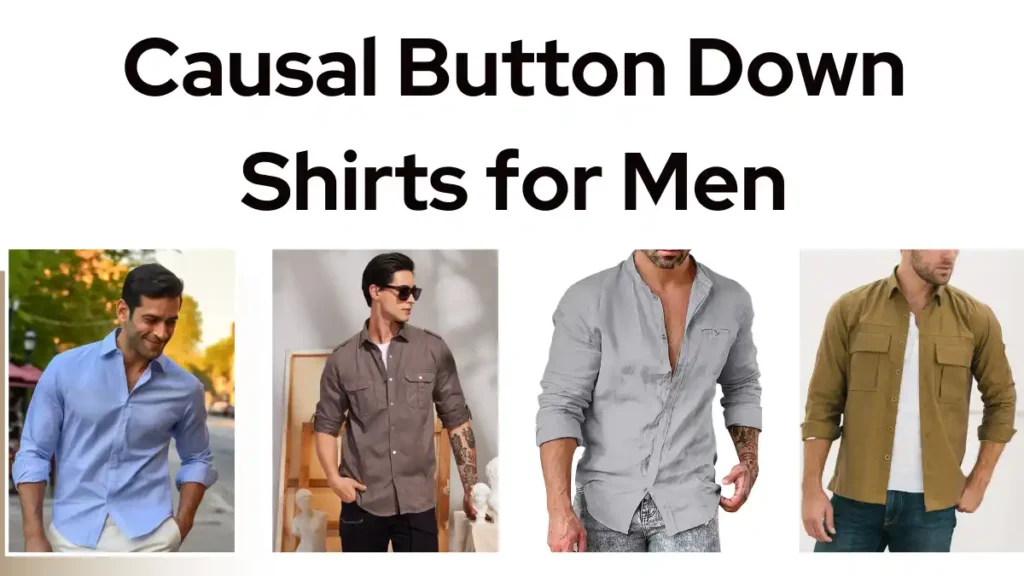 Causal Button Down Shirts for Men