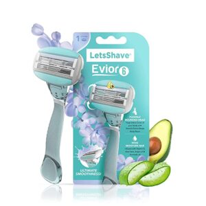 LetsShave Evior 6-Blade Soft Touch Body Razor for Women