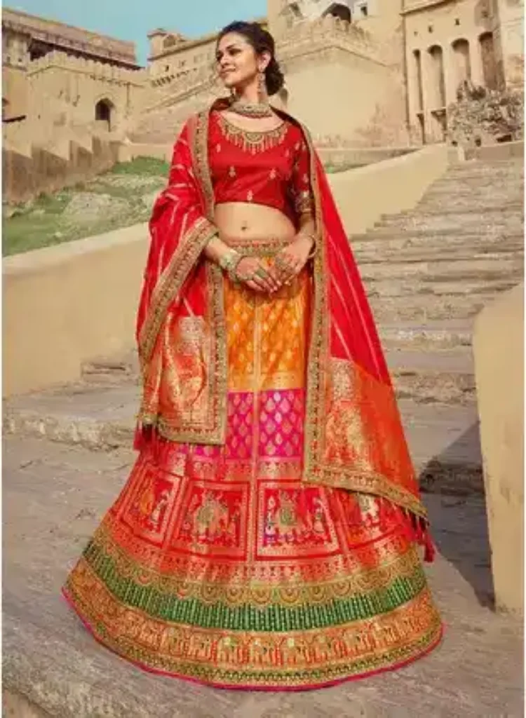 bridal lehenga choli design