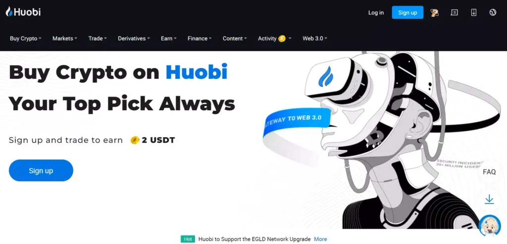 huobi cryptocurrency exchanges