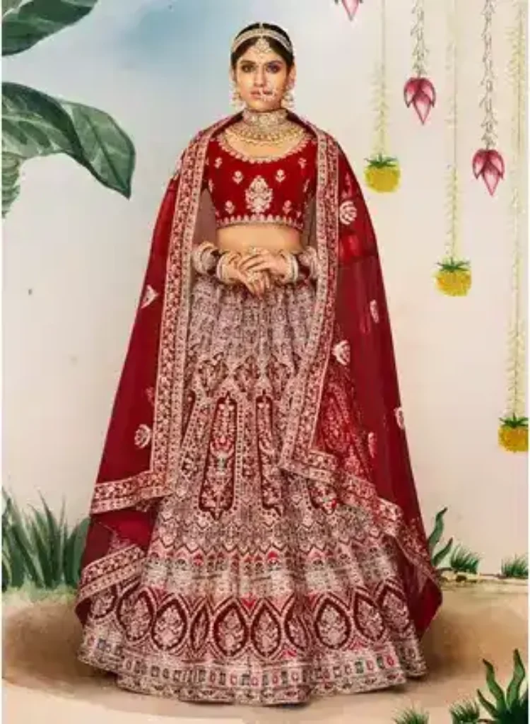 bridal lehenga choli design