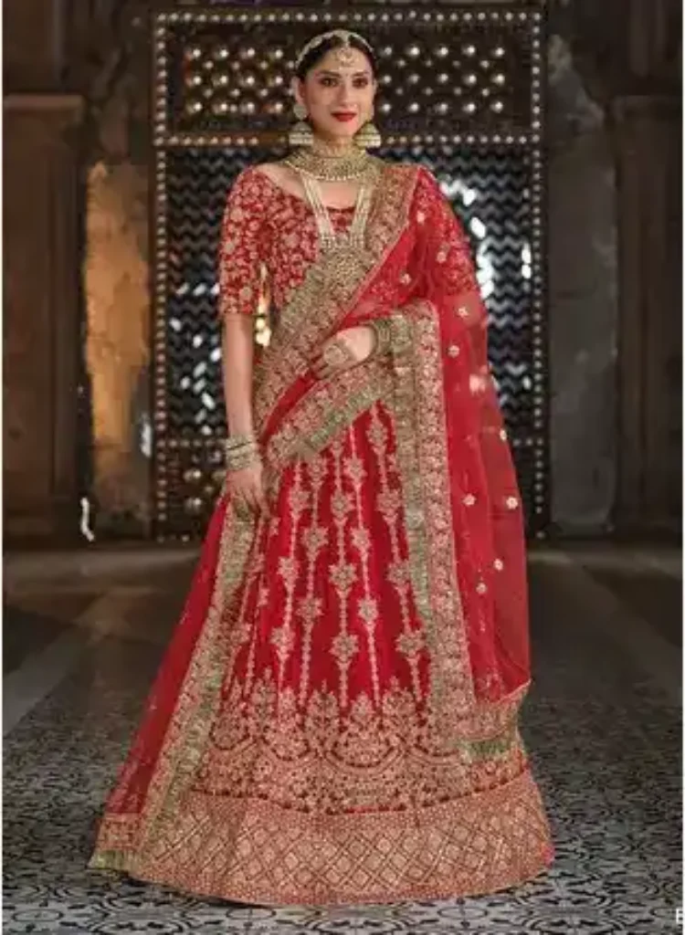 bridal lehenga choli design