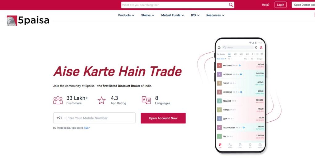 5paisa trading platforms in india - SastaOffer 5 Paisa Trading Platforms in India