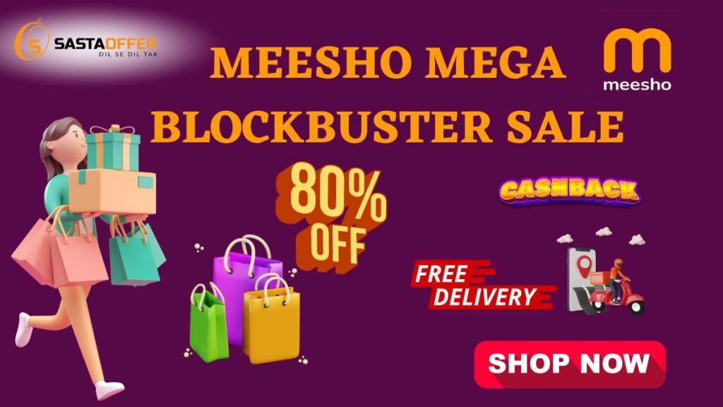 Meesho Mega Blockbuster sale