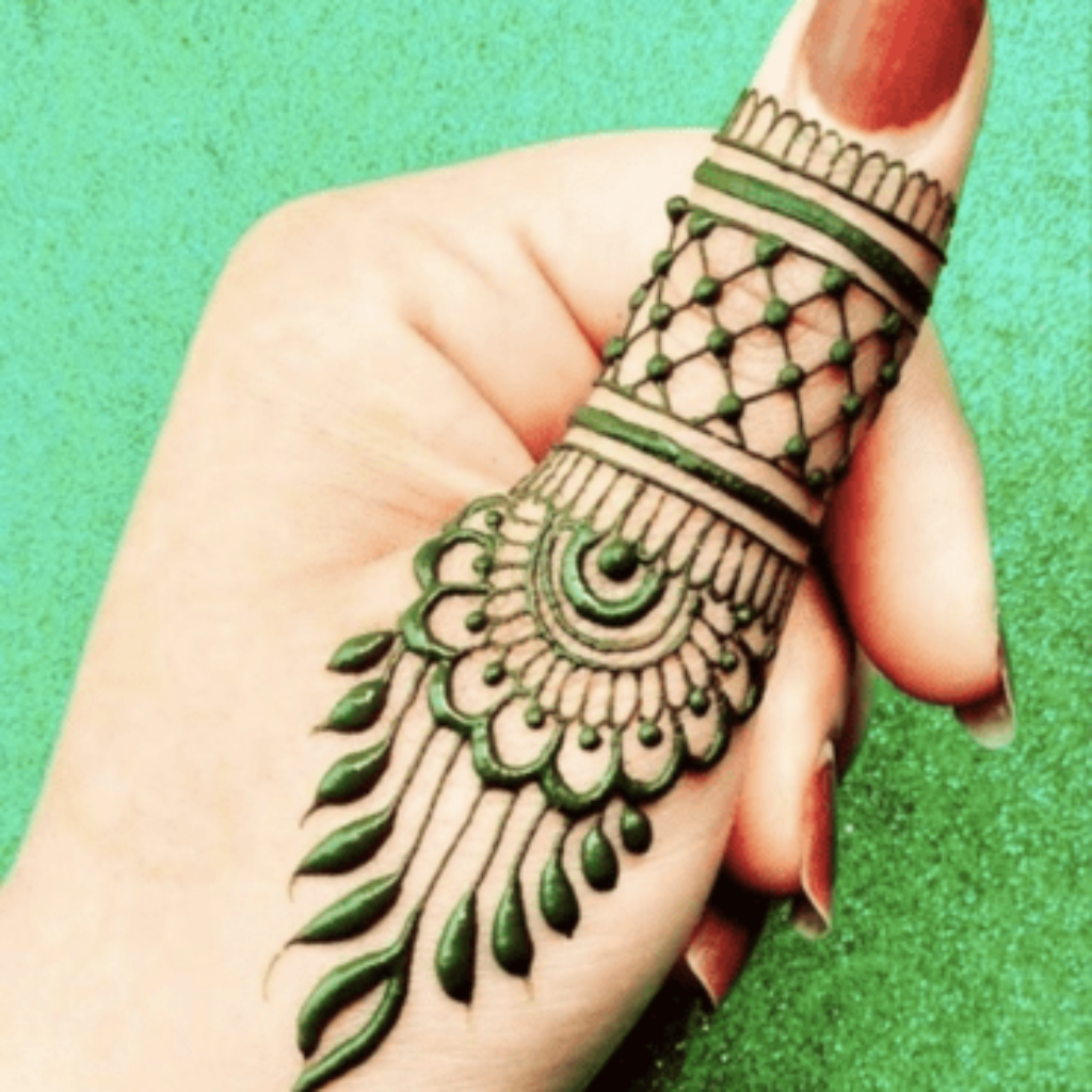 Back Hand Tattoo Mehndi Designs