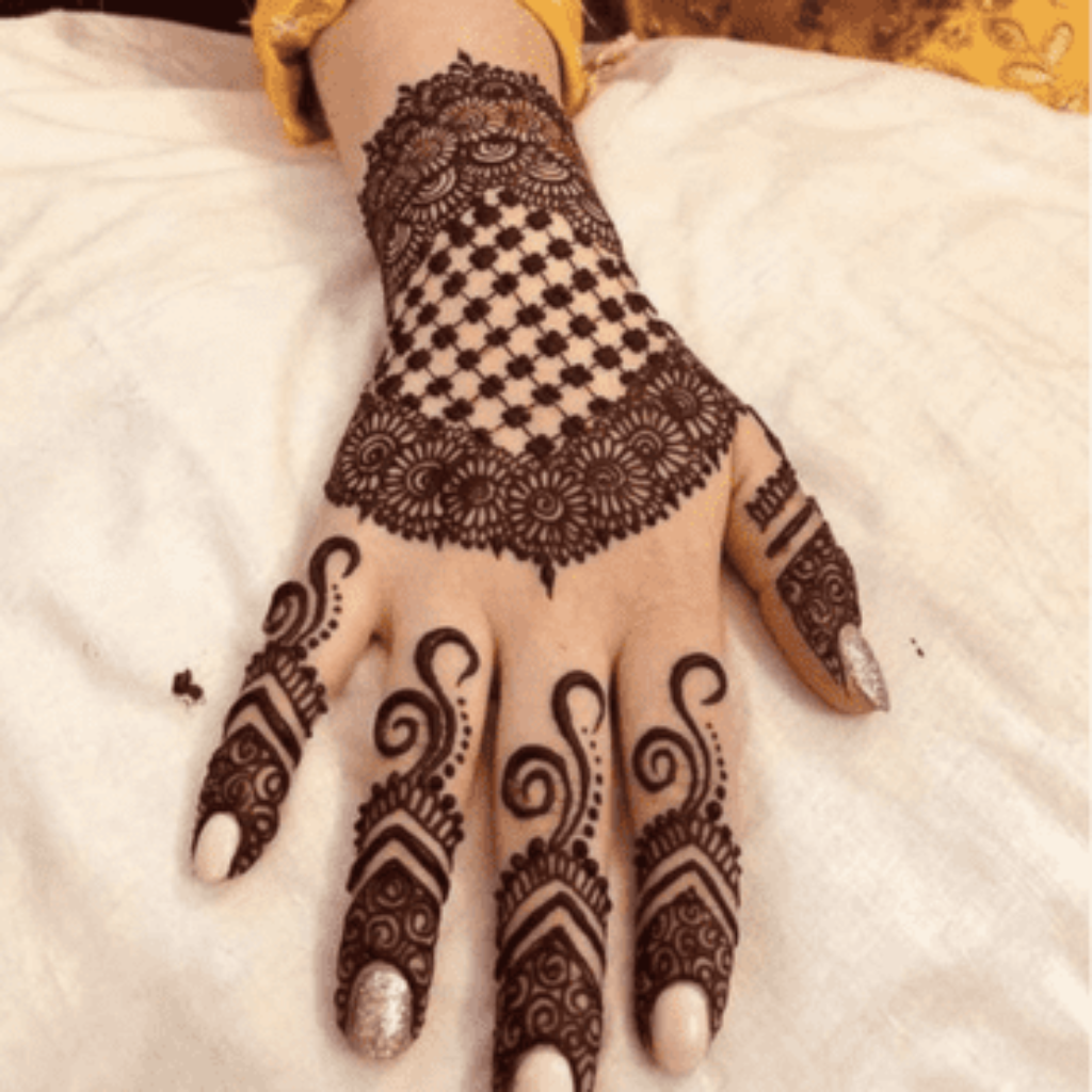 Back Hand Mehndi Designs