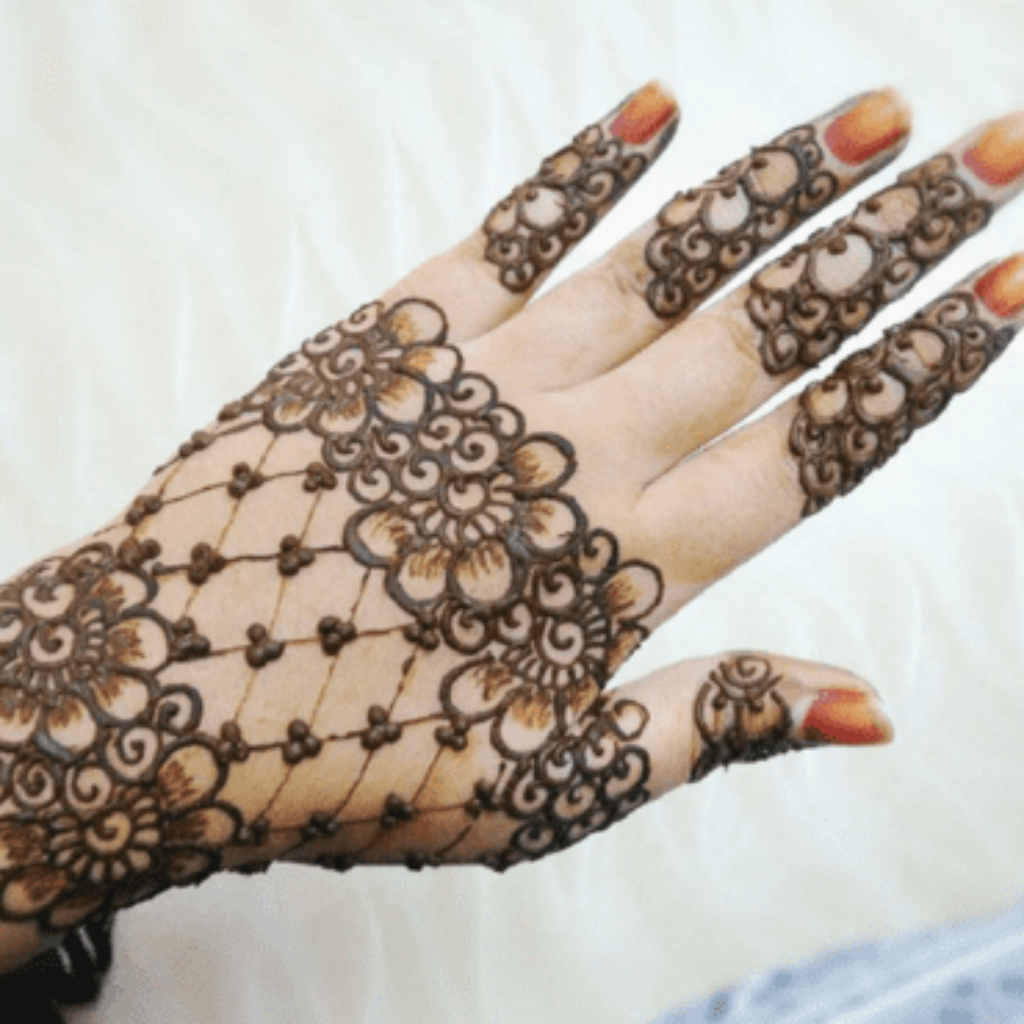 Back Hand Moroccan Mehndi Designs