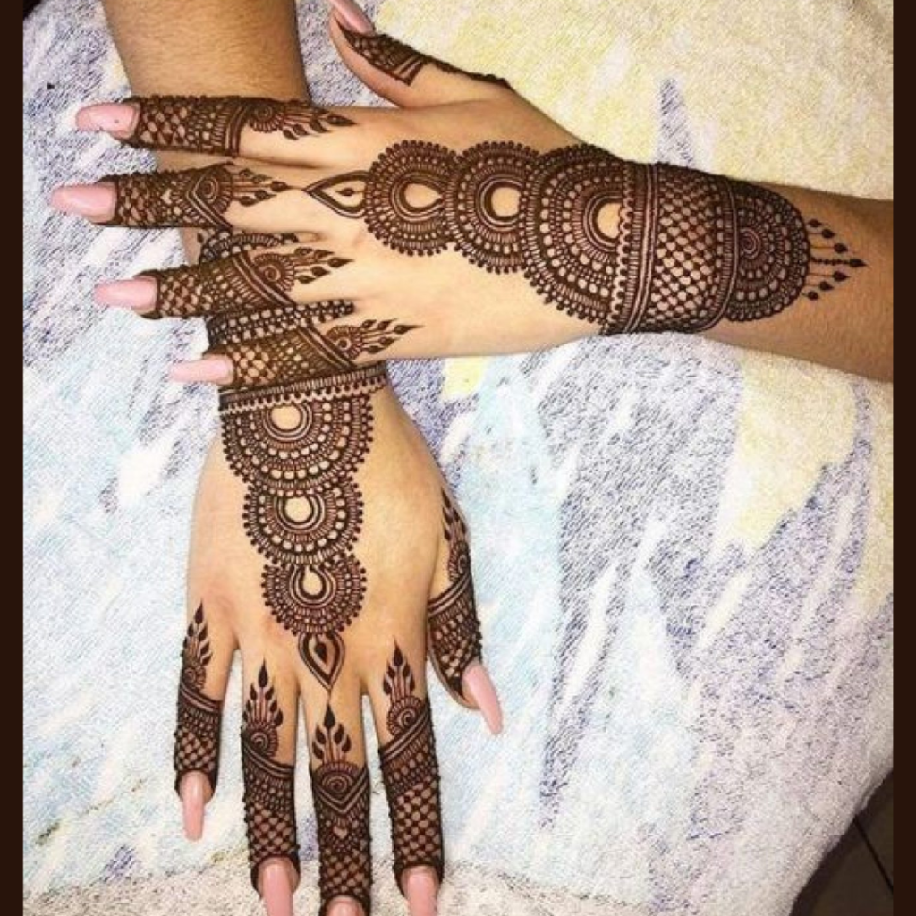 Back Hand Mehndi Designs