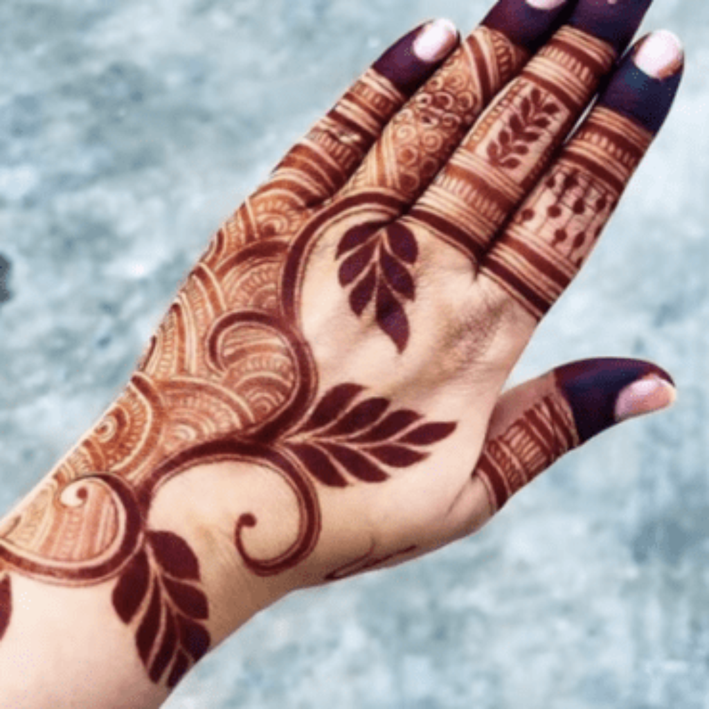 Back Hand Moroccan Mehndi Designs