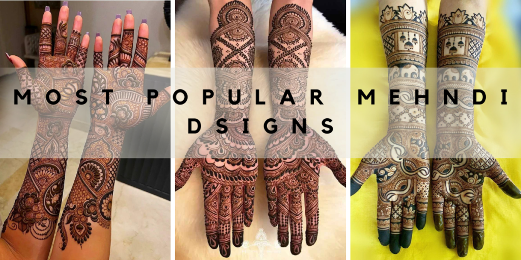 MOST POPULAR MEHNDI DSIGNS