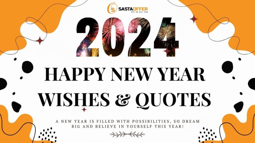 Happy New Year 2024 wishes and quotes