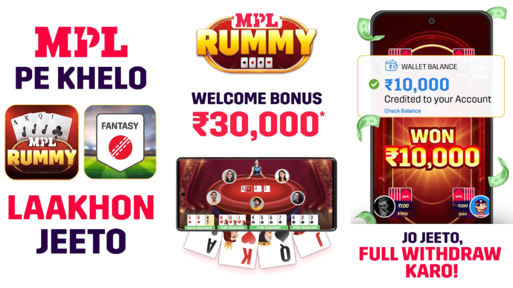 MPL - Rummy and Fantasy Game