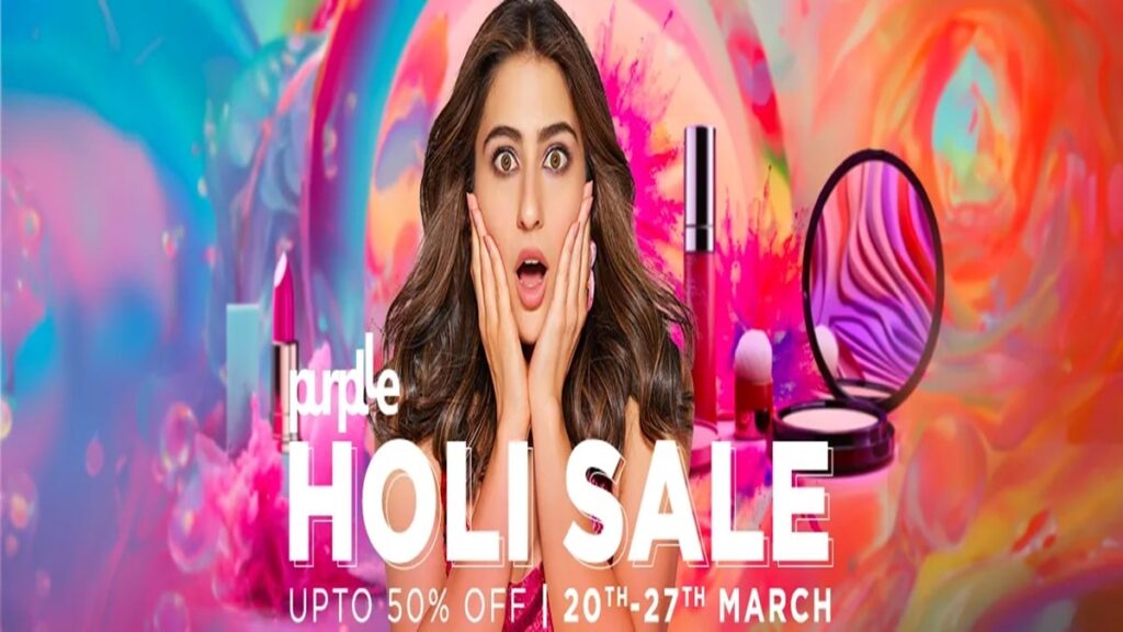 Purplle Holi Sale