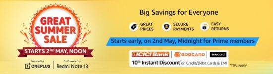 Amazon Great Summer Sale