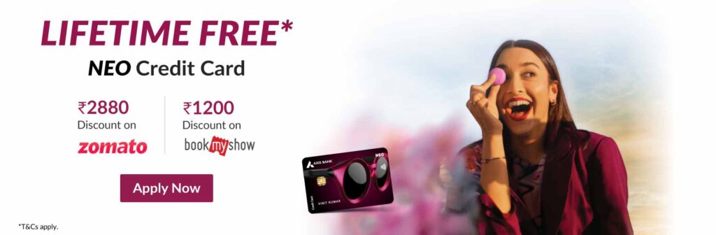 Neo Credit Card by Axis Bank