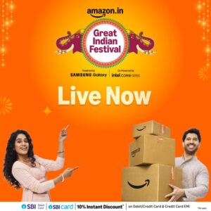 Amazon Great Indian Festival is LIVE Now