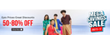 Myntra Mega Savings Sale